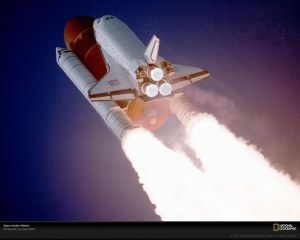 Atlantis ascending - STS-27