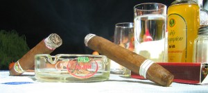 Cigars & Ashtray