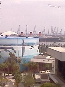 The Queen Mary from my hotel window