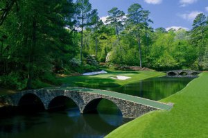 Amen Corner at Augusta National Golf Course