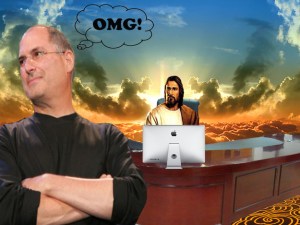 Steve Jobs in Heaven