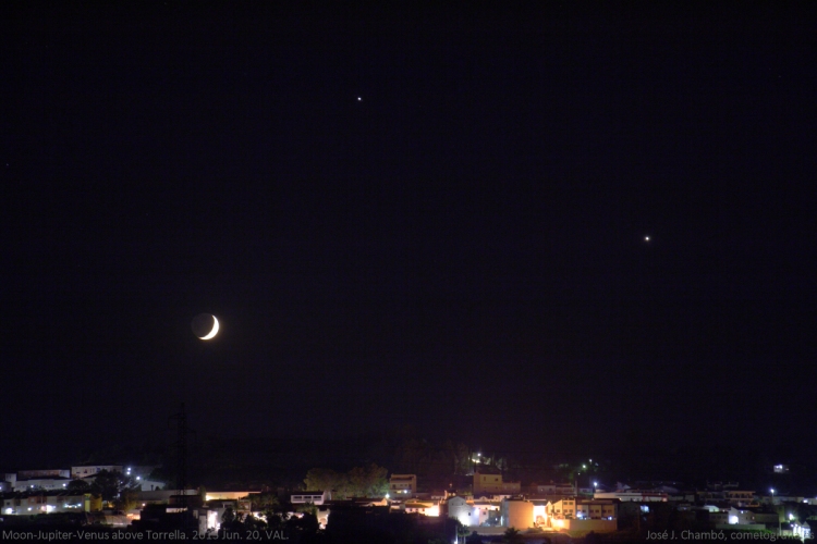 Moon Venus Jupiter